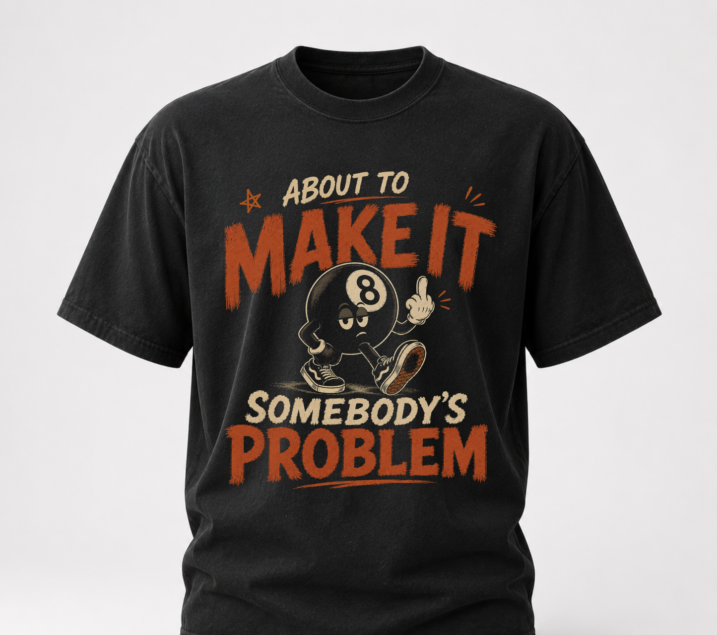 Someobody's problem black tee