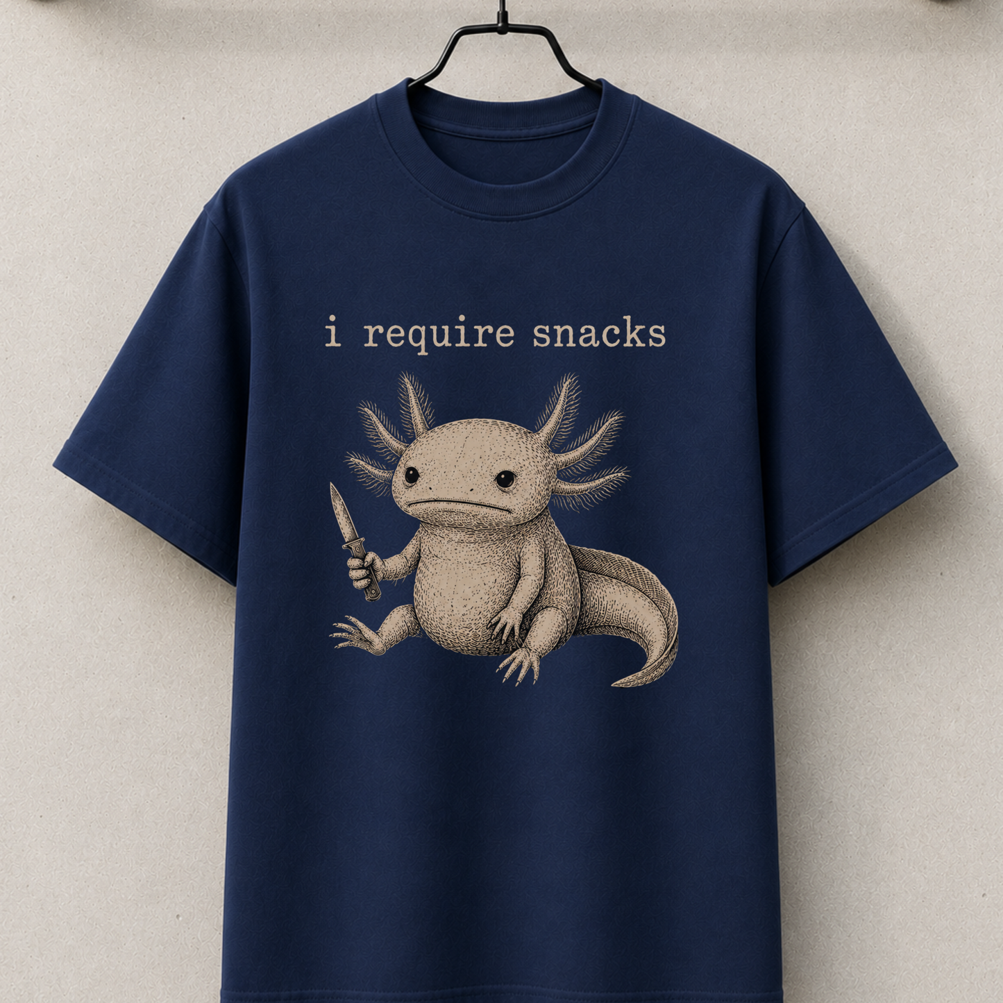 i require snacks axolotl