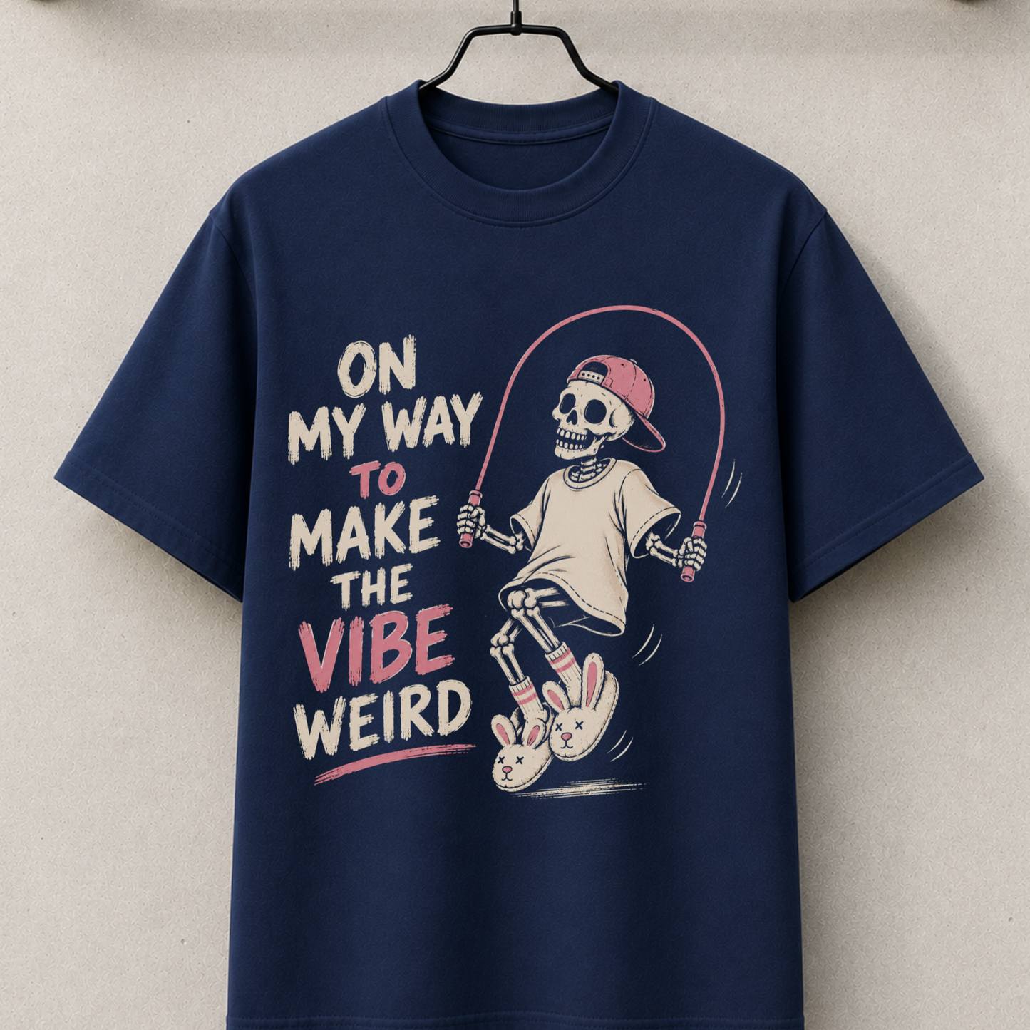 On my way to make the vibe weird