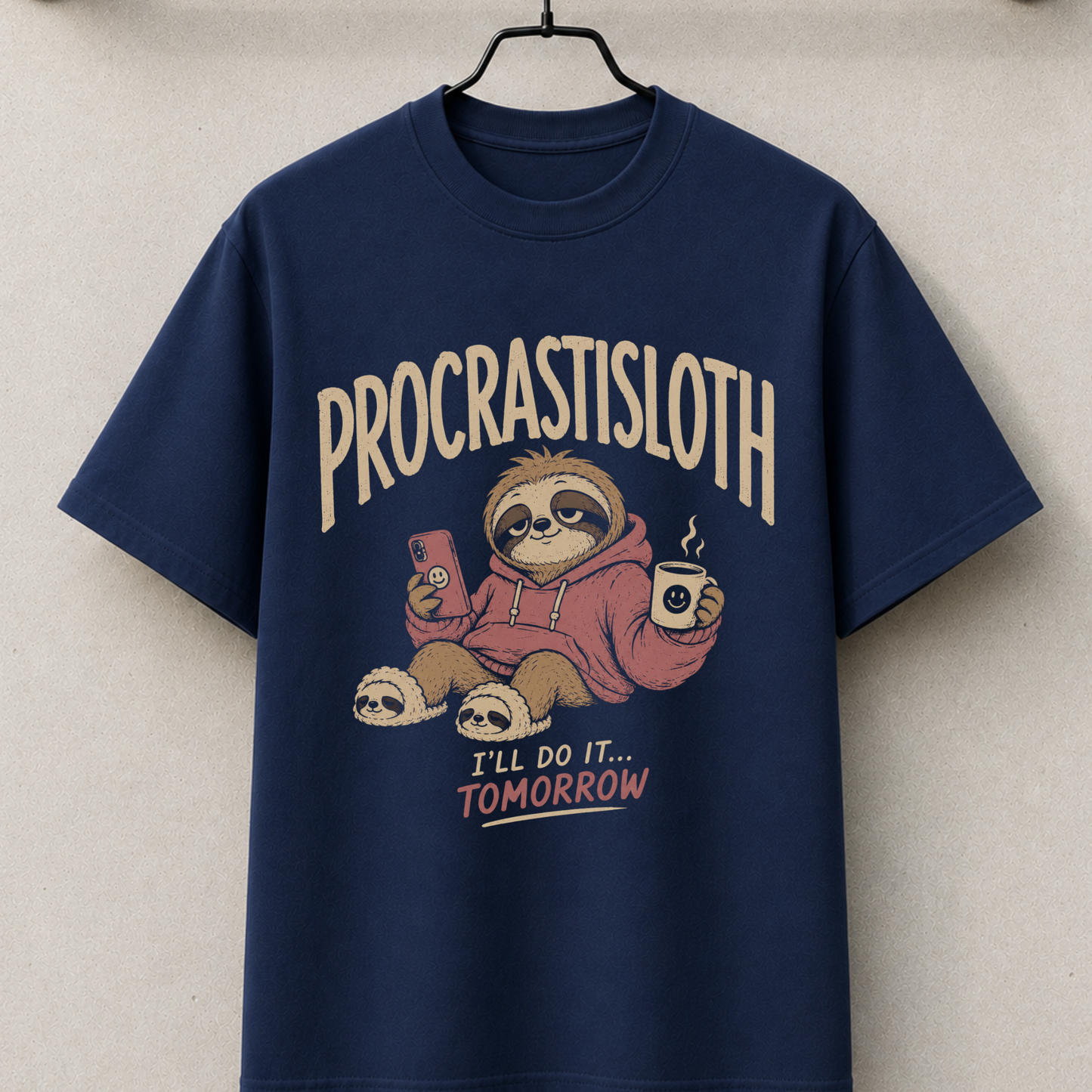 Procrastisloth do it tomorrow