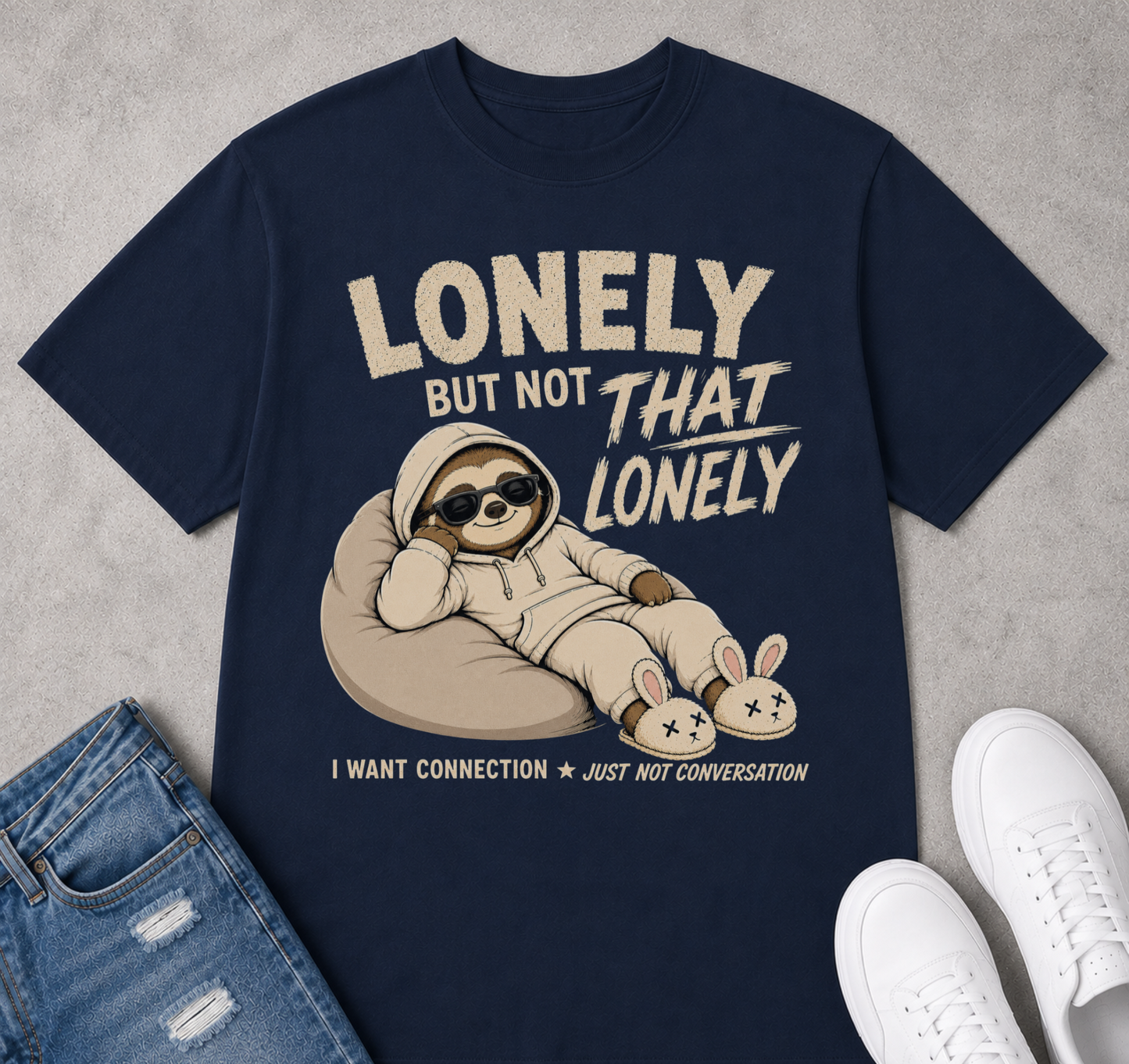 Lonely but not that lonely