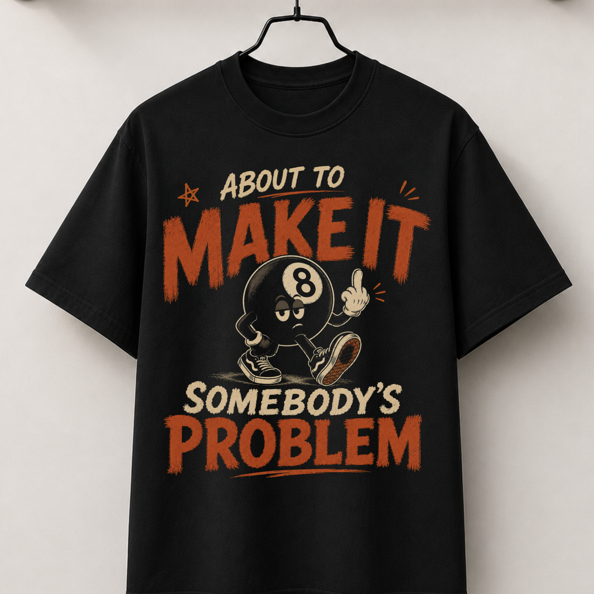 Someobody's problem black tee