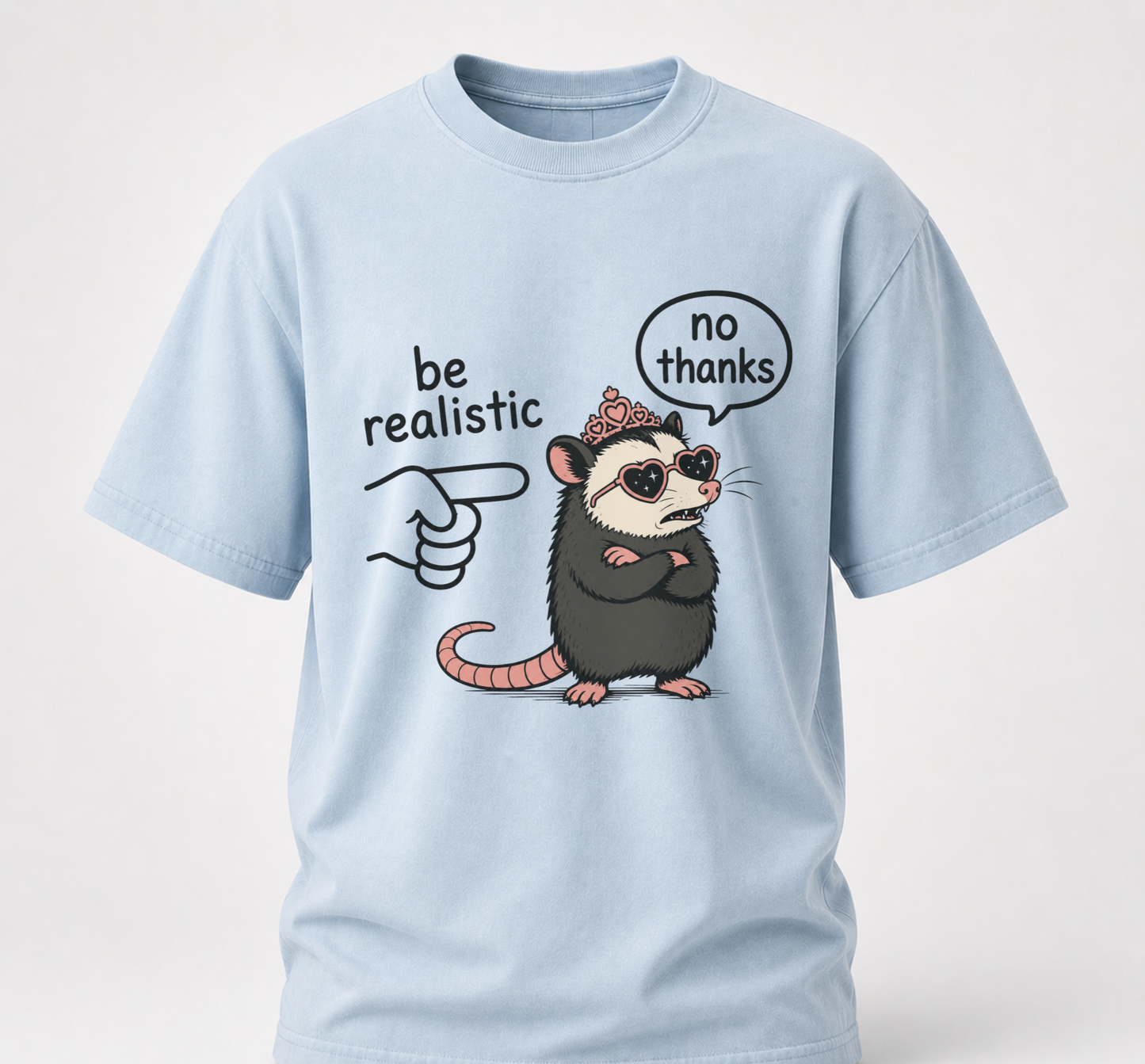 Be realistic