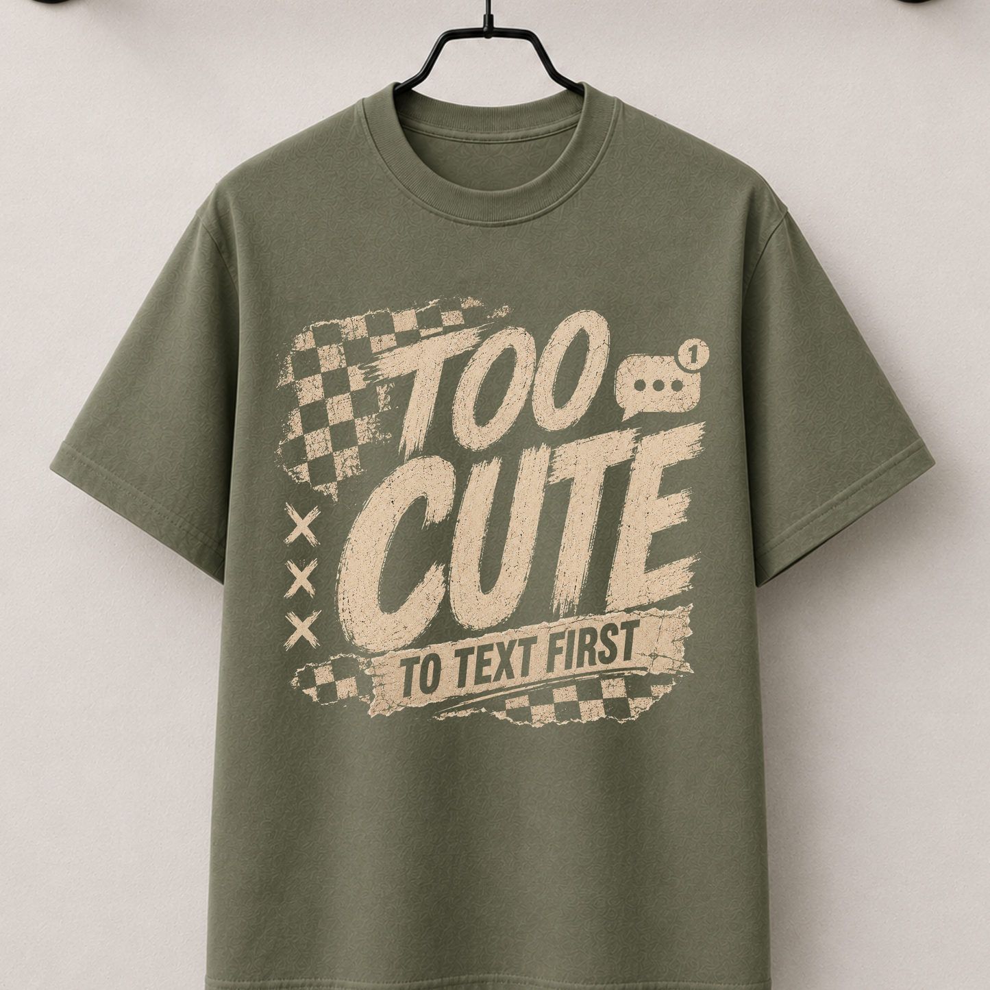 Too cute to text first