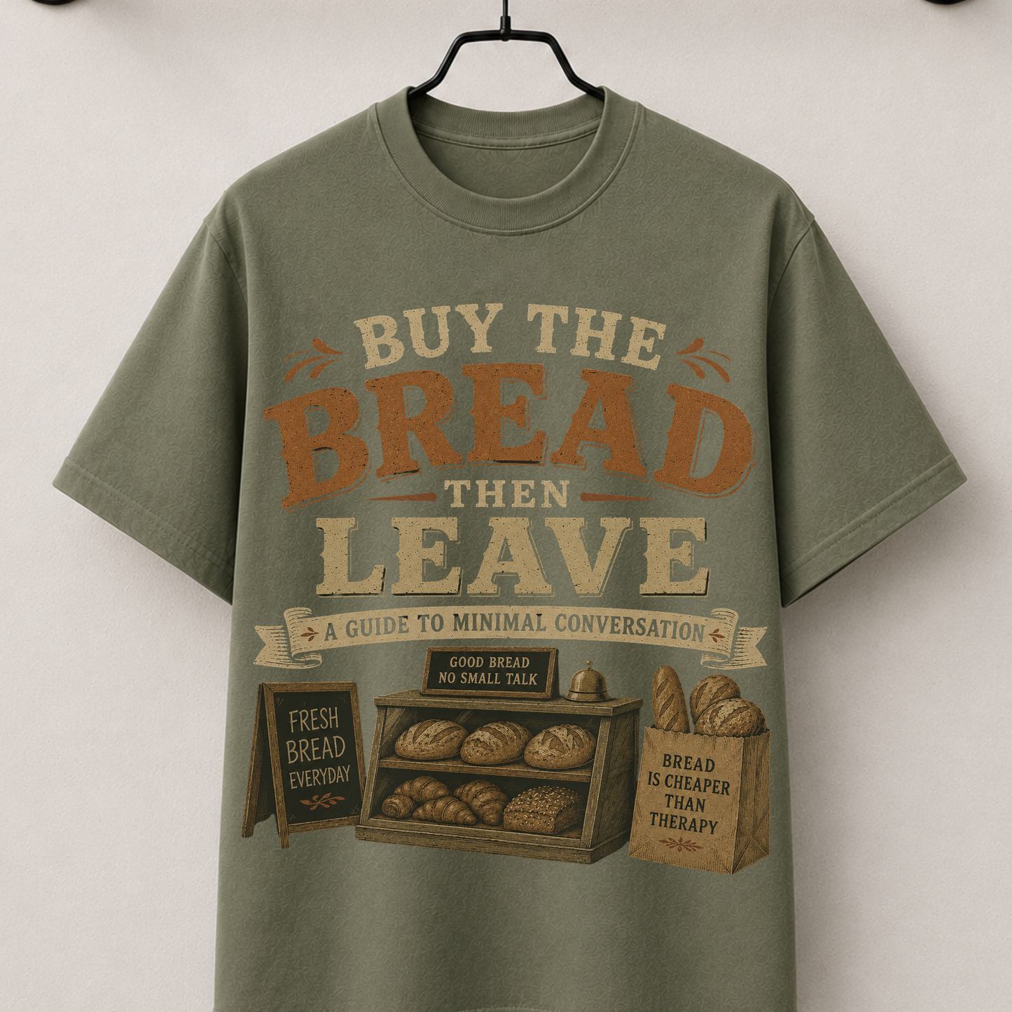 Buy the bread conversation