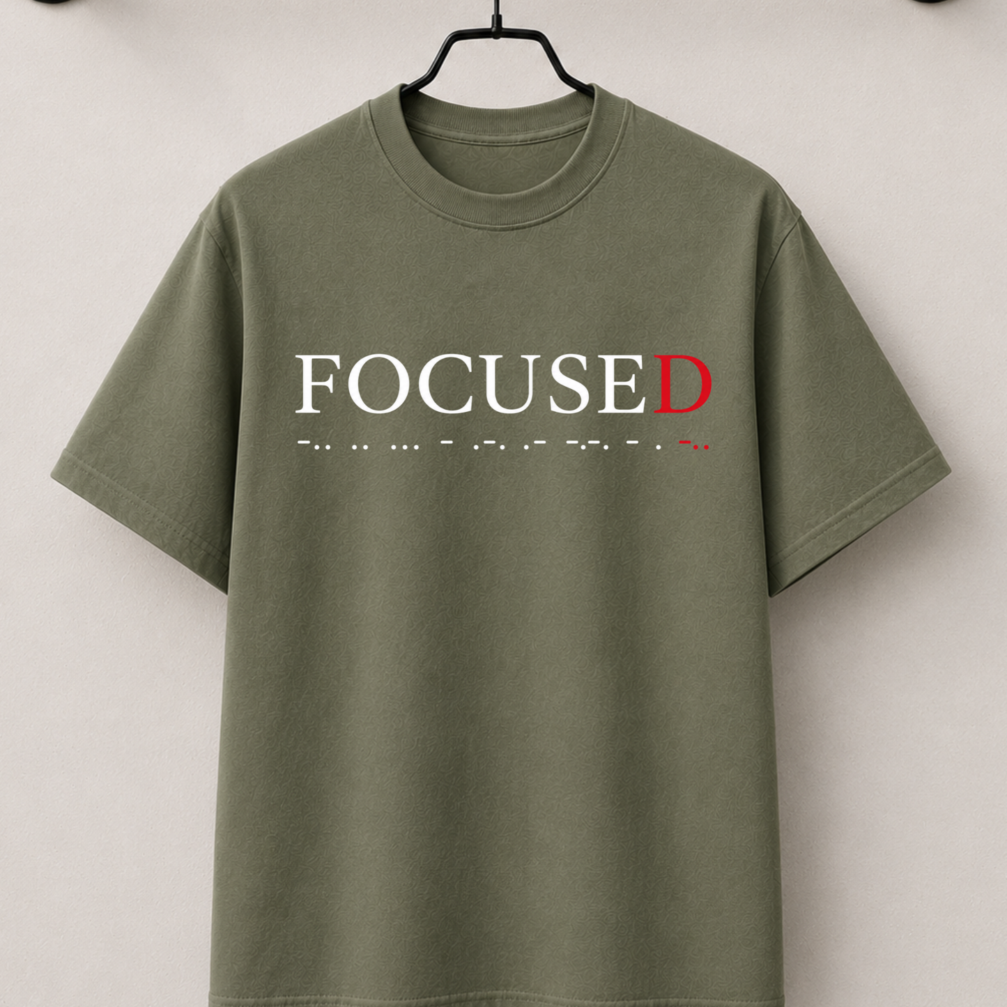 Focused distracted hidden message
