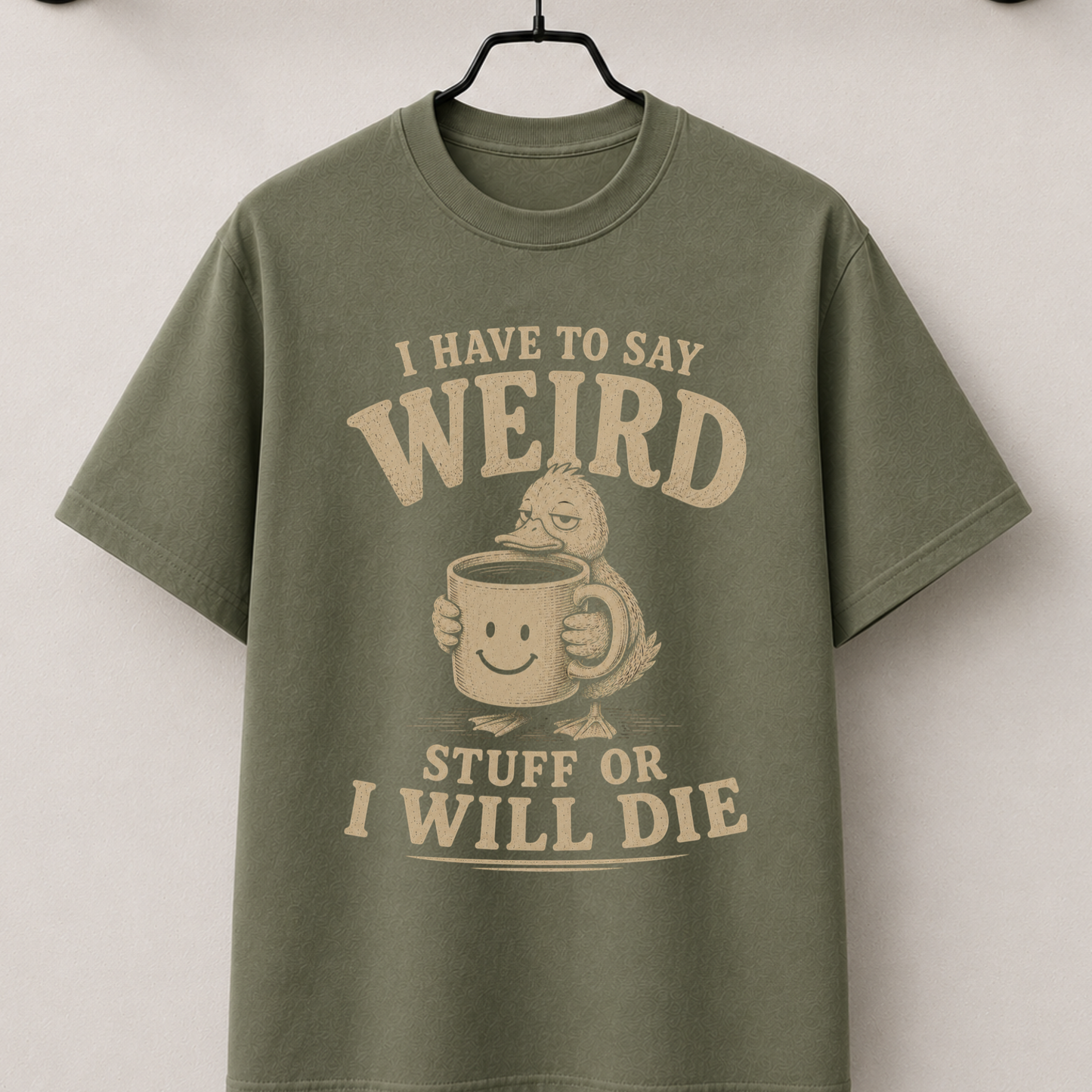 I have to say weird stuff