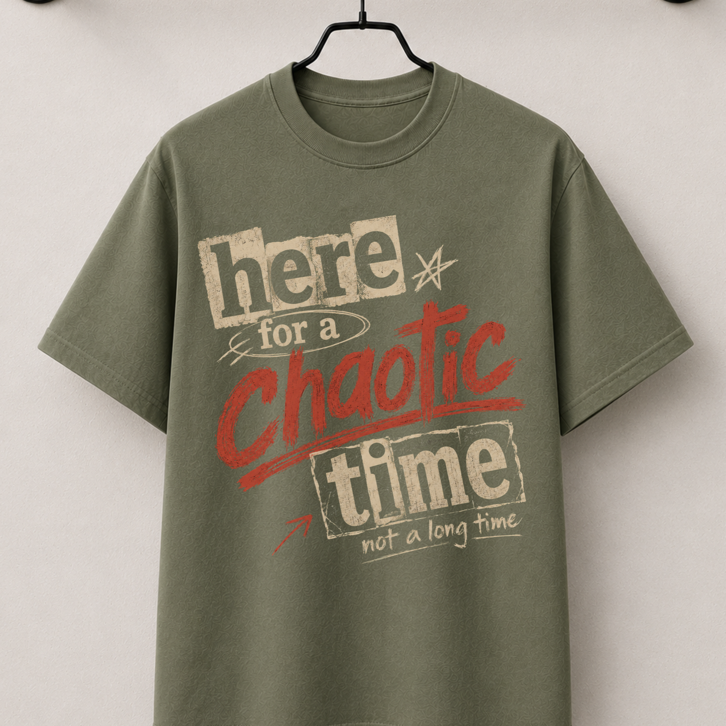 Here for a chaotic time