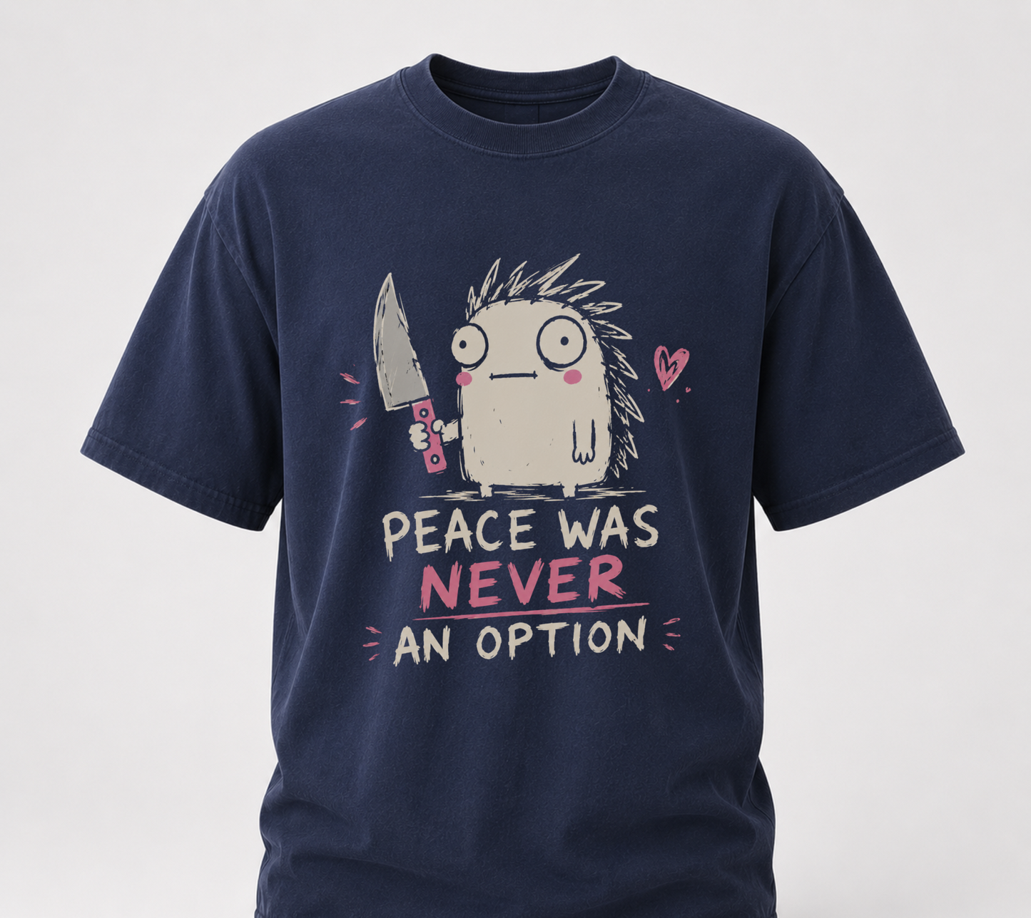 Peace never an option