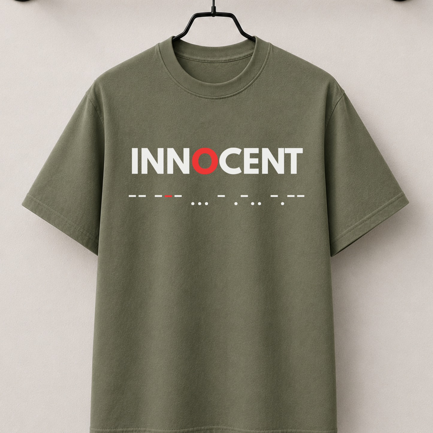 Innocent (mostly) in morse code hidden message