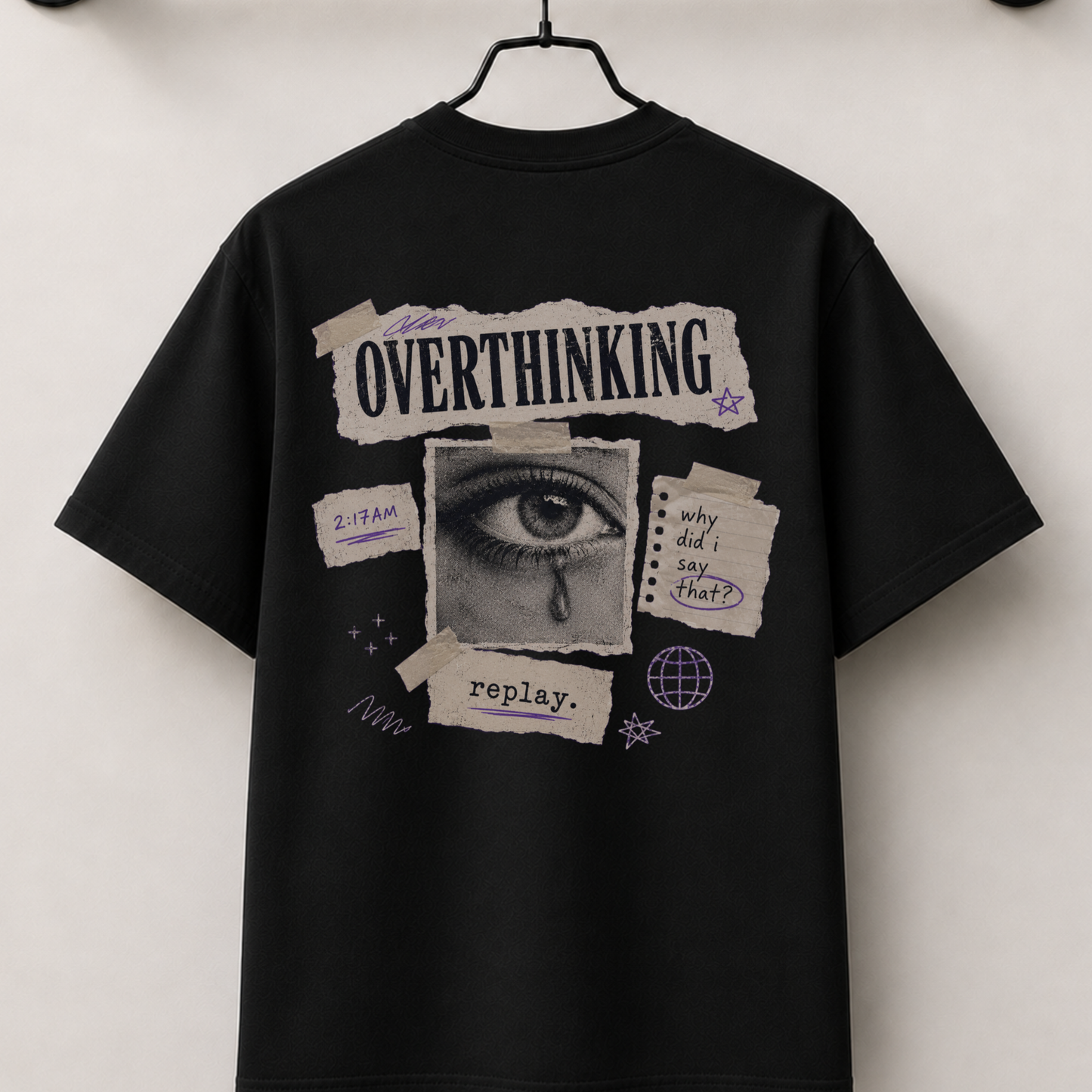 Overthinking 2:17am front and back