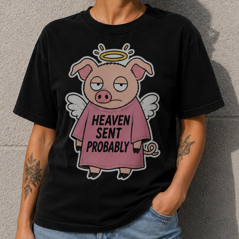 Heaven sent piggy