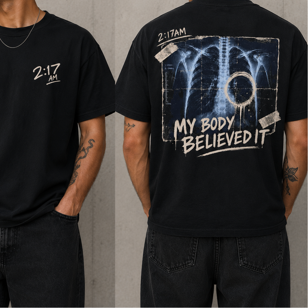 Panic attack 2:17am front and back