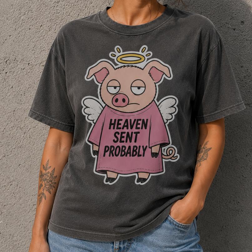Heaven sent piggy