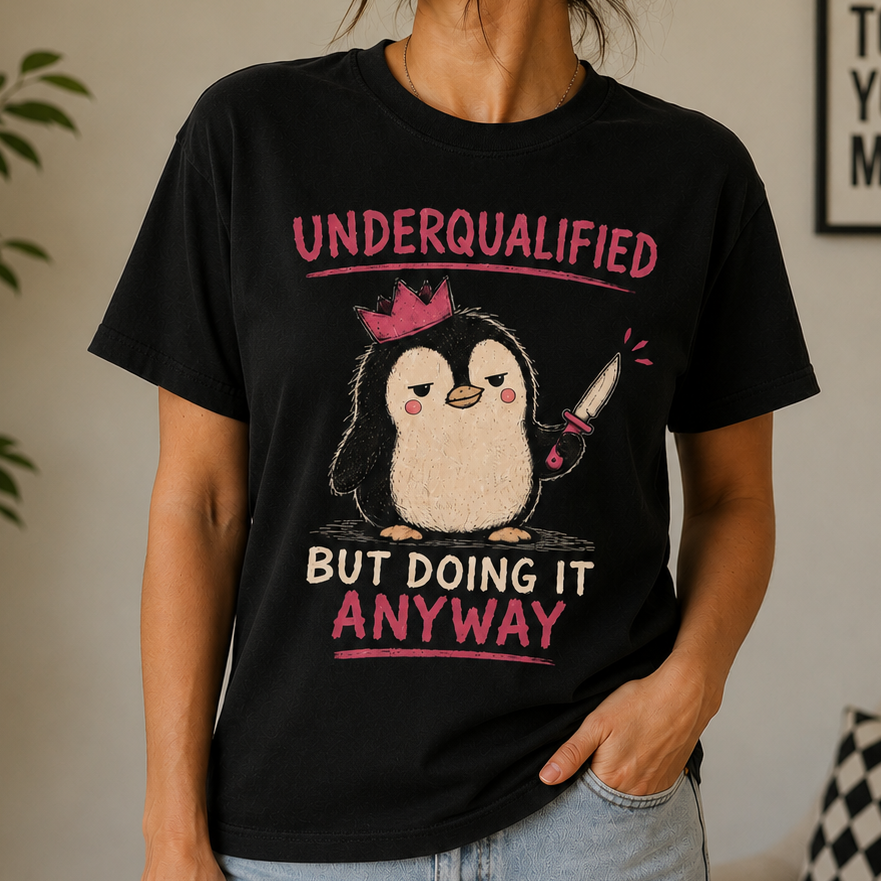 Underqualified doing it anyway