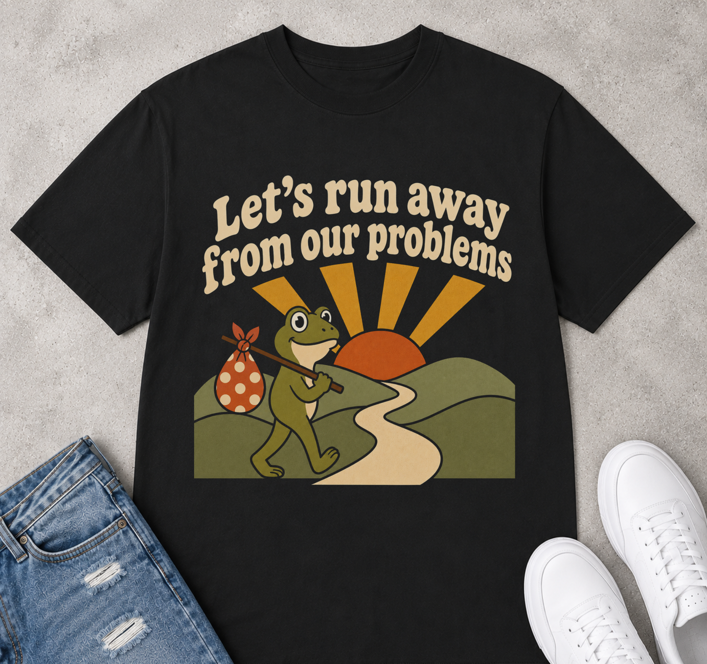 Let's run away