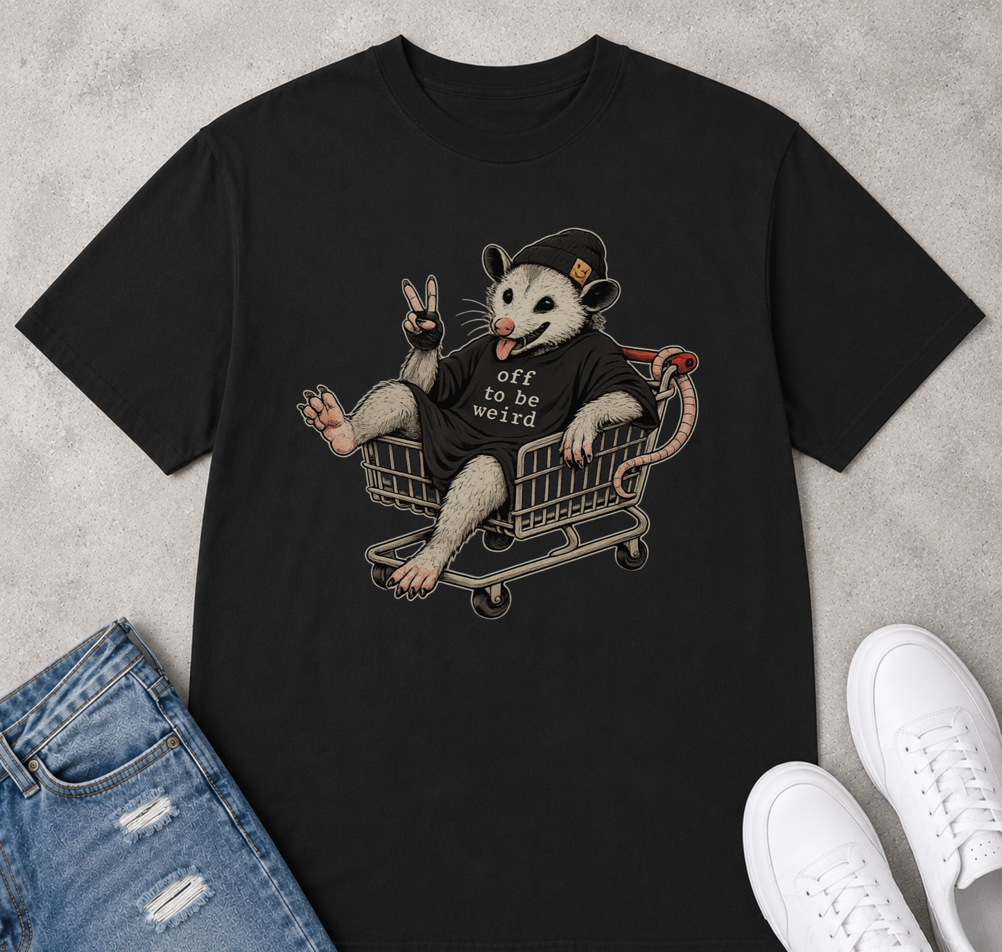 Off to be weird possum