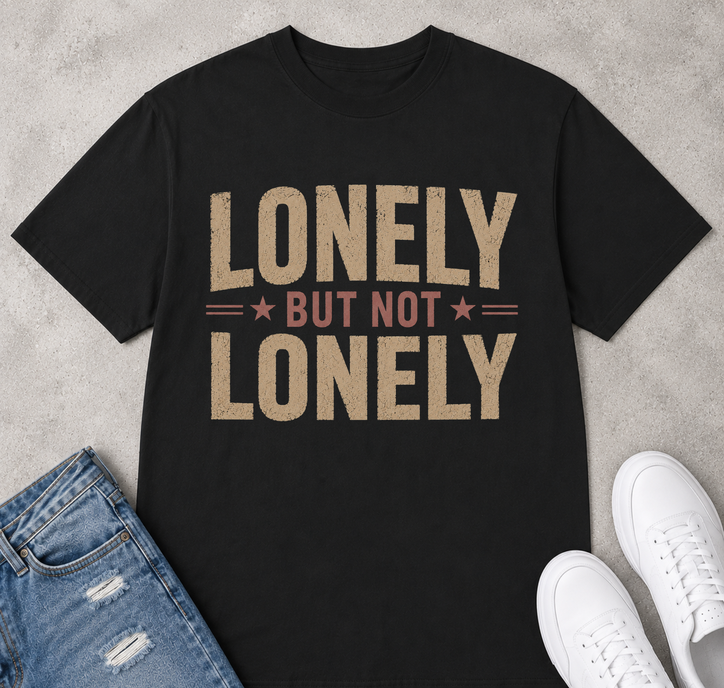 Lonely but not lonely