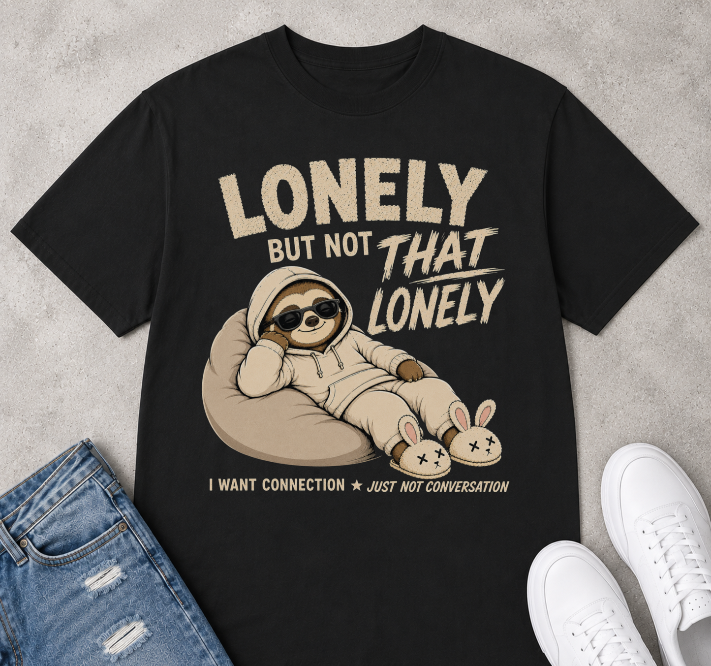Lonely but not that lonely