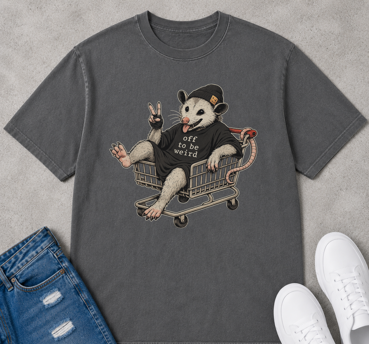 Off to be weird possum