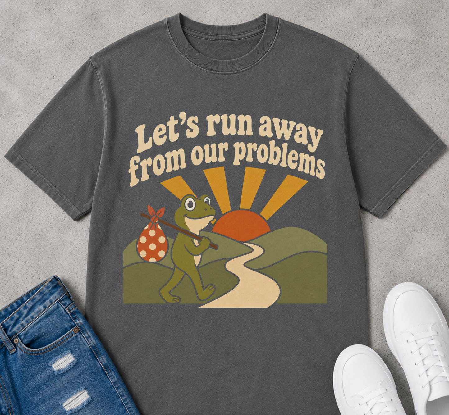 Let's run away