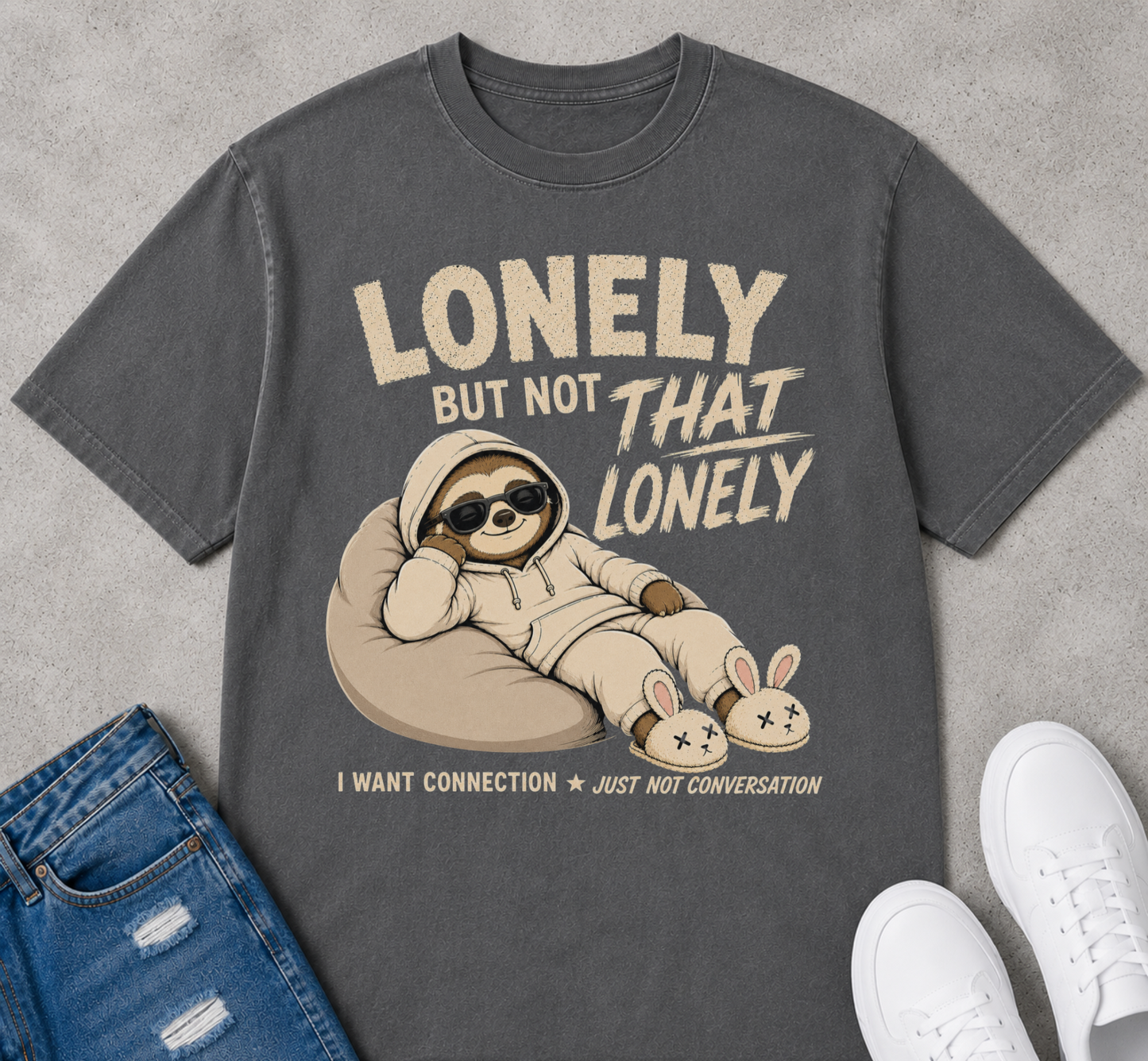 Lonely but not that lonely