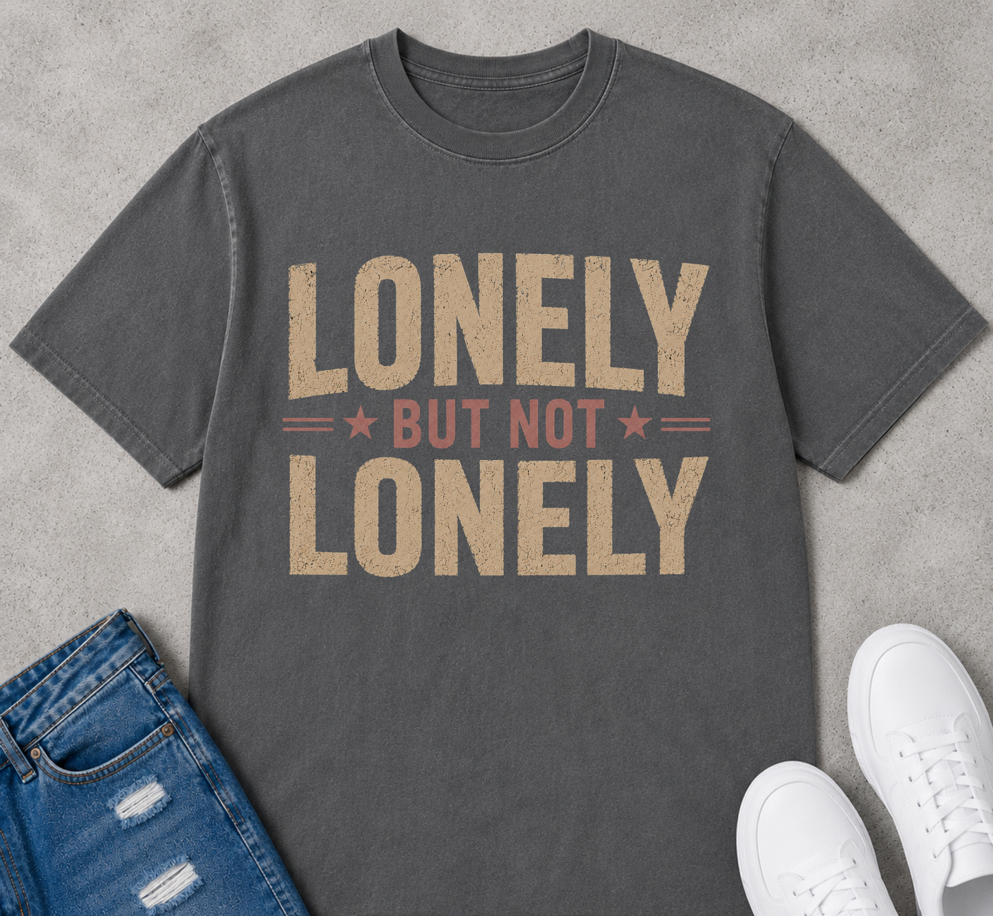 Lonely but not lonely