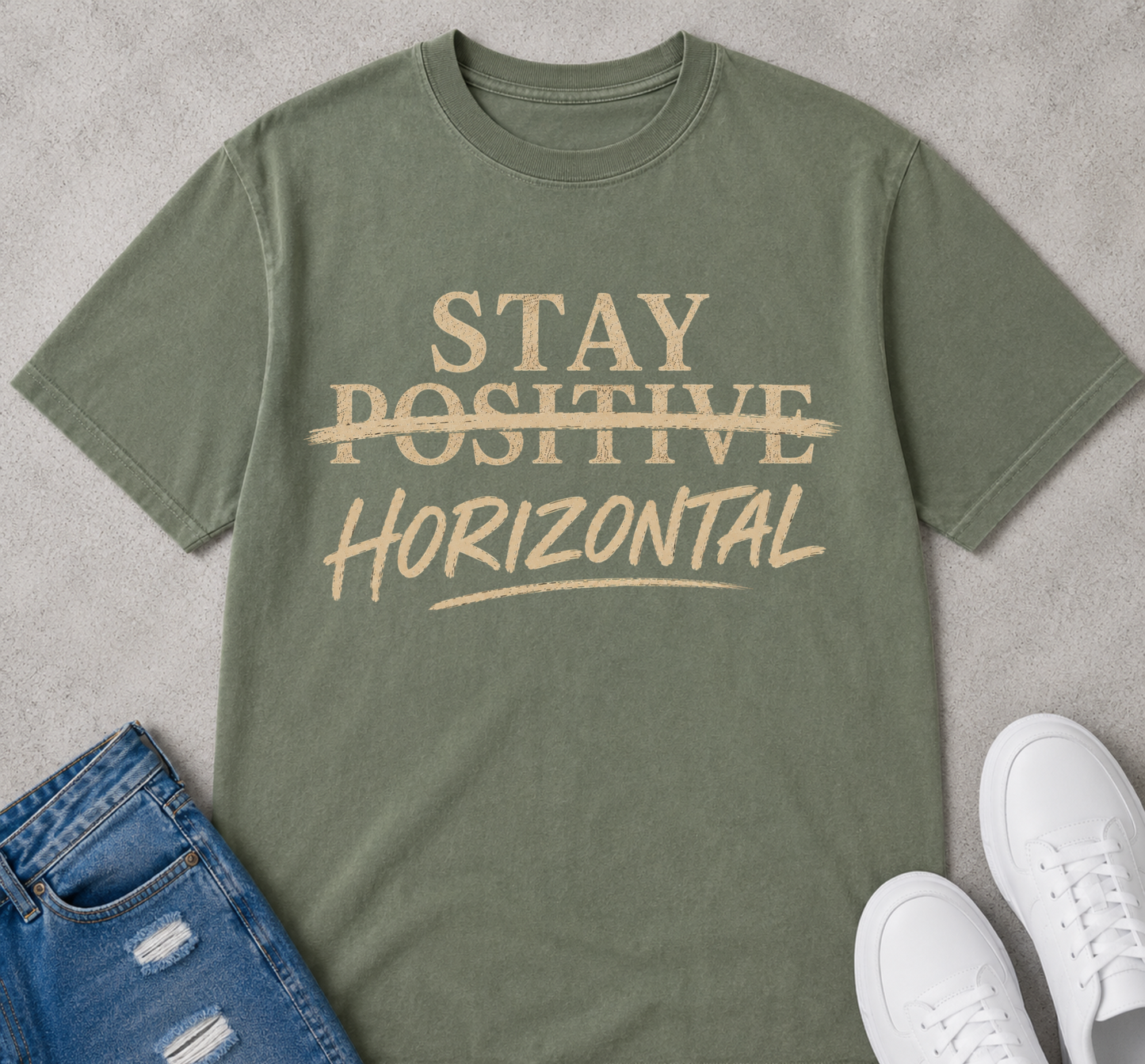 Stay horizontal