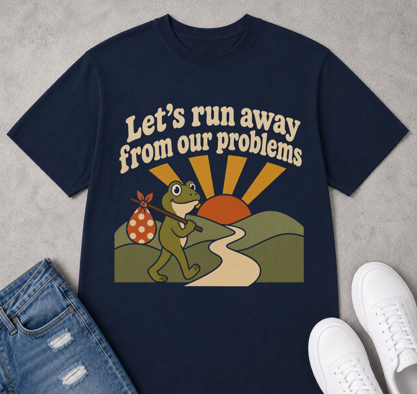 Let's run away