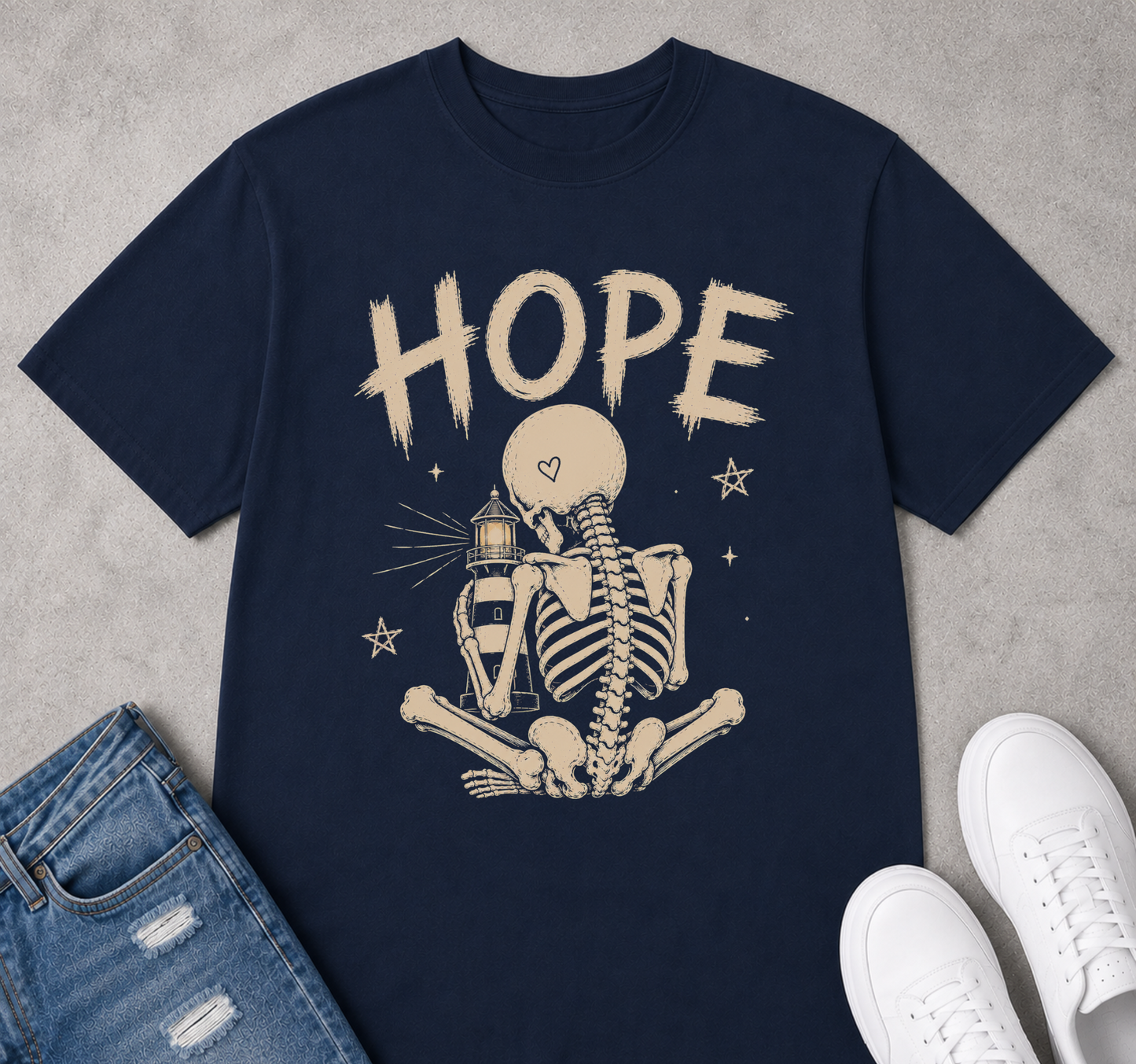 Hope beacon skeleton