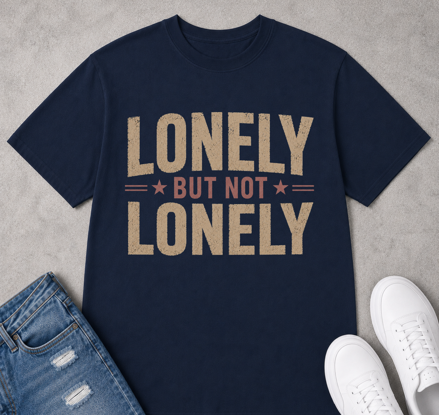 Lonely but not lonely
