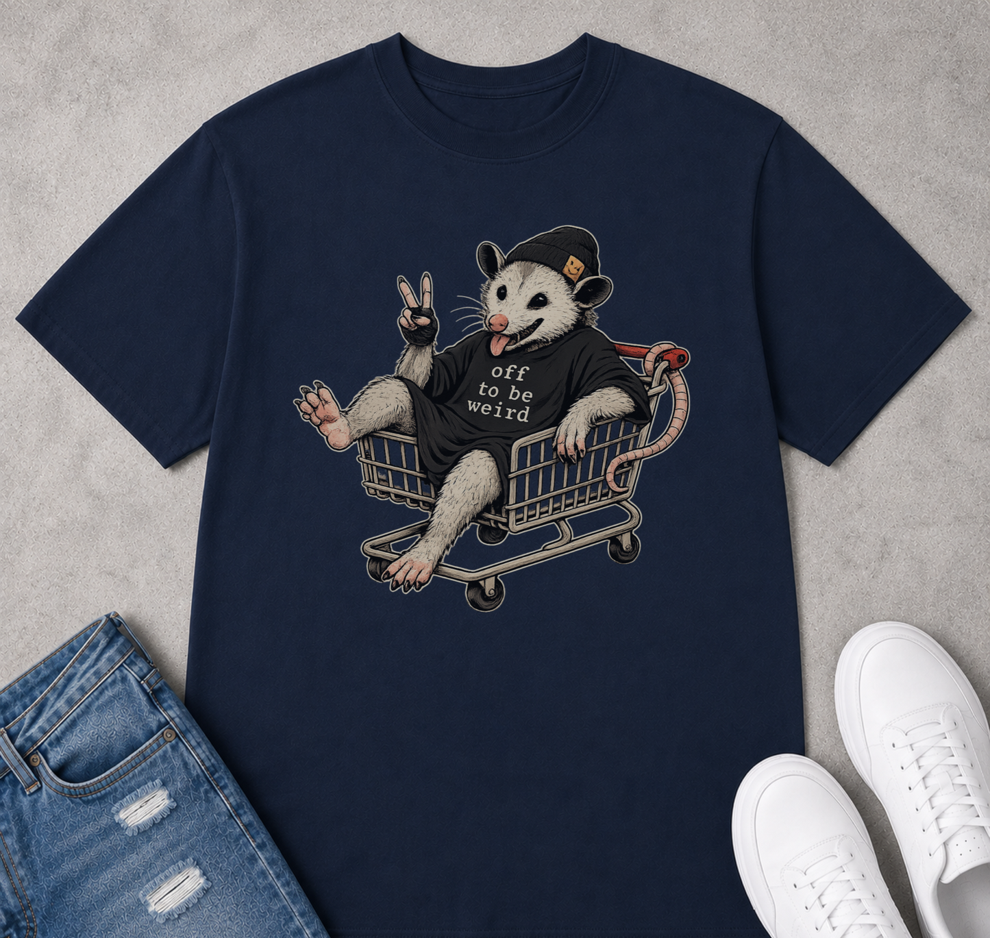 Off to be weird possum