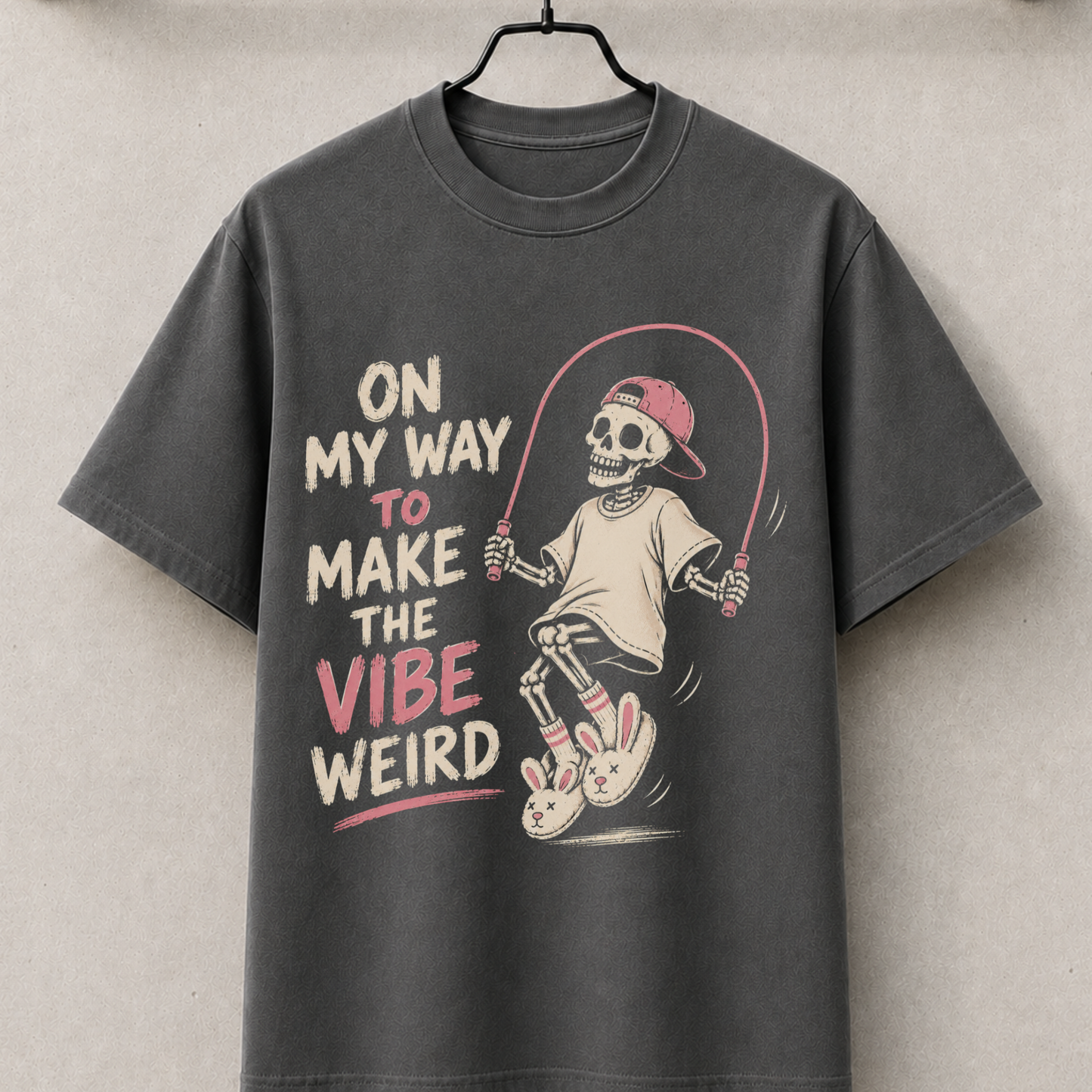 On my way to make the vibe weird