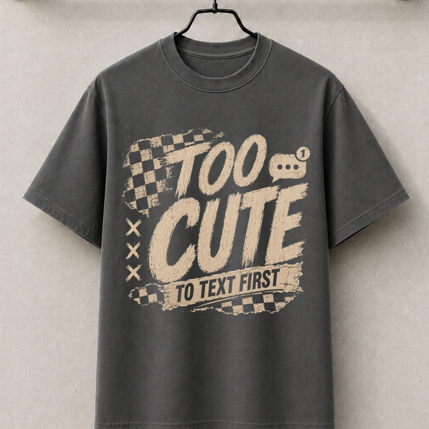 Too cute to text first