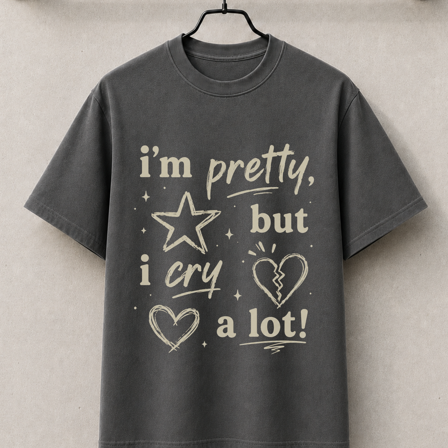 I'm pretty but i cry