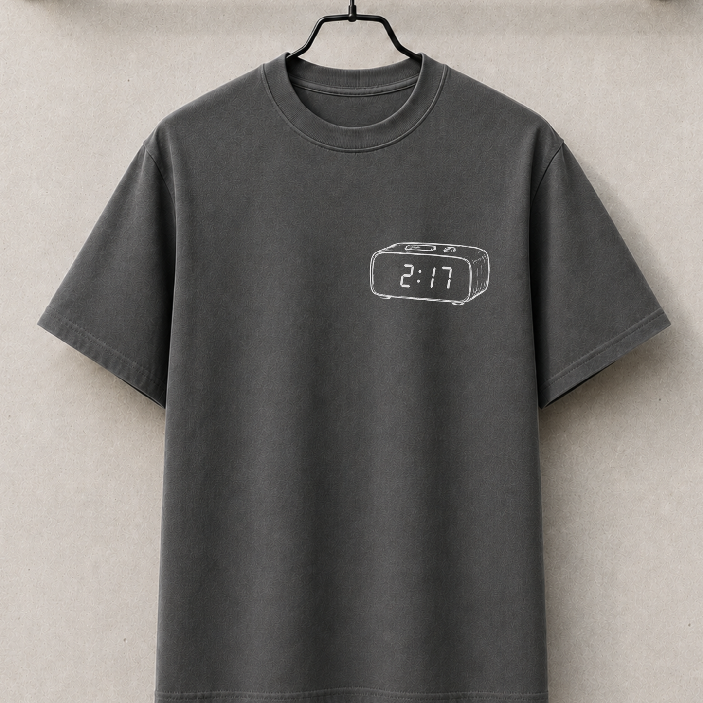 2:17 AM alarm clock print